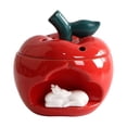 thumbnail image 1 of Quemador de incienso, regalo, delicado soporte para conos de incienso, oficina, hogar. Rojo, 1 of 9