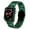 Dark green flower, variant on Resin Lightweight Replacement Band for Apple Watch 40mm 44mm 38mm 42mm 41mm 45mm Series SE 7 6 5 4 3 2 1 iWatch band Wristband Bracelet Strap for Women Men