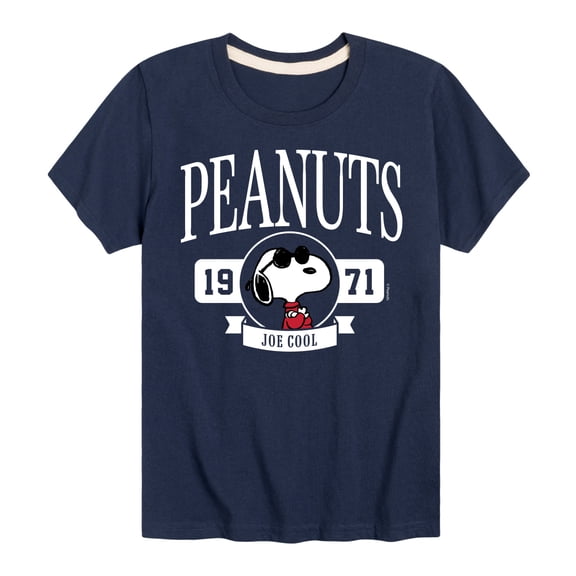 Peanuts - Collegiate - Toddler & Youth Short Sleeve Graphic T-Shirt