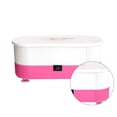 thumbnail image 3 of Vogacara Caja de desinfección, esterilizador, broca para uñas, gafas, joyería, limpiador sónico, herramienta de manicura portátil, caja de limpieza, Cuidado de uñas rosa Vogacara CE0375-01B, 3 of 5
