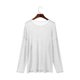 thumbnail image 5 of pstuiky Camisas de manga larga abrigadas para hombre, Camisa de manga larga con cuello redondo, transpirable, de color sólido y transparente para hombre Tops de hombre xl, 5 of 9
