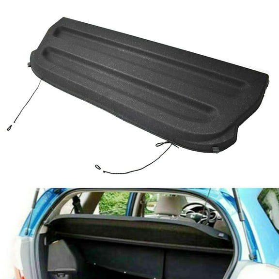 Plastic Trunk Cargo Cover Shield Fit for Honda Fit 2015-2019