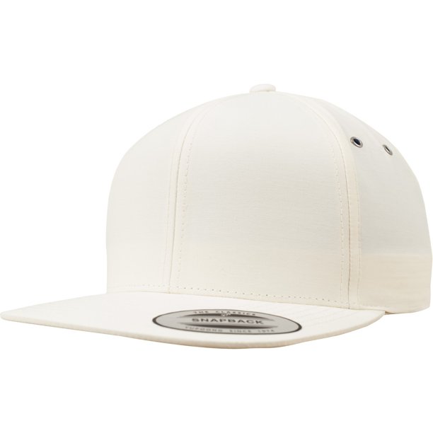 Flexfit by Yupoong - Gorra Repelente al Agua con Cierre a Presión (Marfil)