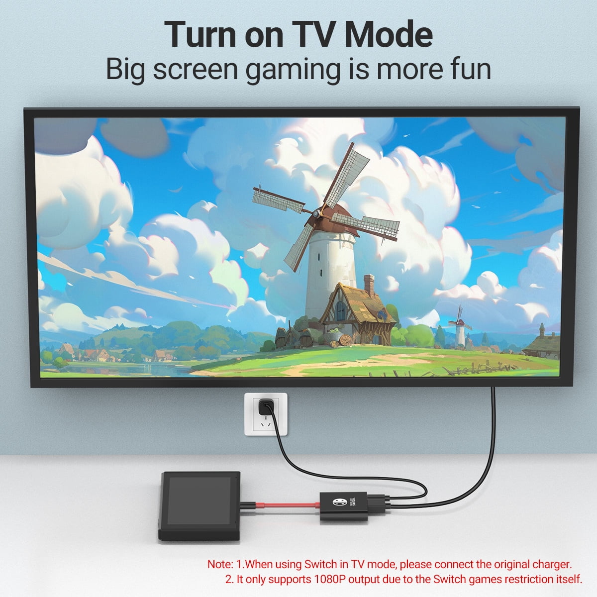 DOONJIEY Portable Switch TV Dock Station 3 in 1 USB-C Hub with 4K HDTV,USB3.0,PD 100W Ports for Nintendo Switch/OLED Steam Deck Mac Pro