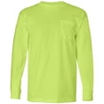 thumbnail image 1 of 8100 Bayside USA Pocket Long Sleeve T, 1 of 4
