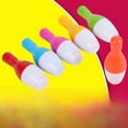 thumbnail image 1 of Bolígrafo de dibujos animados lindo de seis colores, papelería creativa, bolígrafo de bolos, bolígrafo telescópico de plástico, bolígrafo simple, 1 of 5
