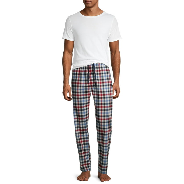 Hanes Men s and Big Men s Woven Stretch Pajama Pants Sizes S 5X Walmart