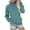 Mint Green, variant on Mock Neck Sweatshirt Women, Yigetop Crewneck Sweatshirts Women Fleece Sweatshirt with Pocket Long Sleeve Shirts Hoodies Pullover Cute Sweaters Tops Pullover Sweatshirts for Women Black L