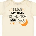 thumbnail image 4 of Inktastic I Love My Oma to the Moon and Back Boys or Girls Baby Bodysuit, 4 of 5
