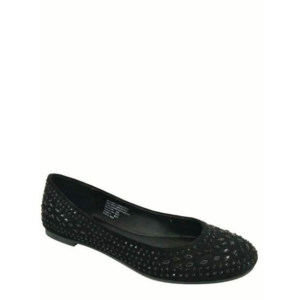 Time and Tru - Time and Tru Women's Jewel Chopout Ballet Flat Shoe - Walmart.com - Walmart.com