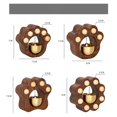 Door Opening Bell, Cat Claw Doorbell, Wooden Door Bell Adsorption Type