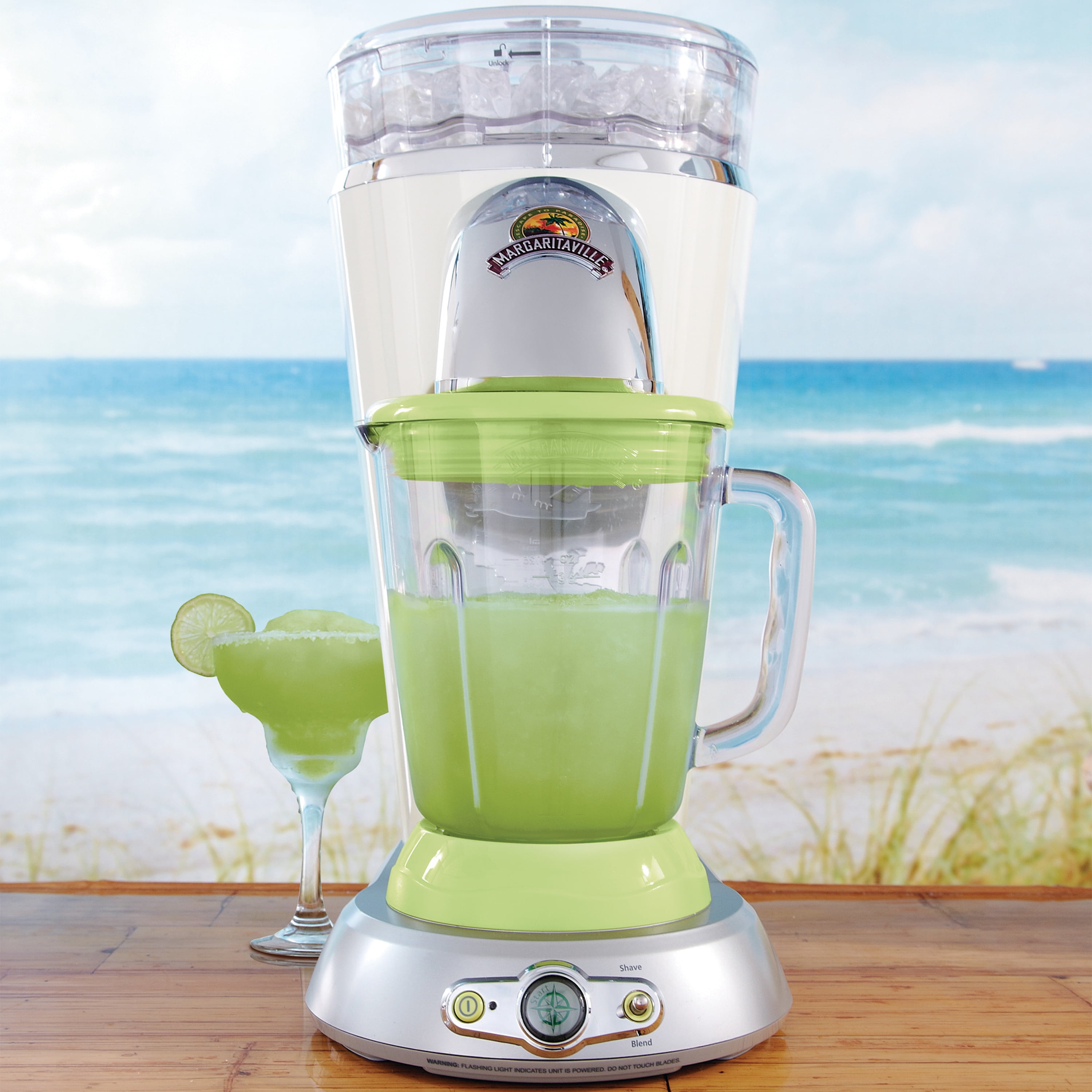 Margaritaville Bahamas Frozen Concoction Maker, Frozen Drink Blender for Margaritas and Smoothies, 36 oz Capacity, DM0500-33, Cream