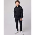 thumbnail image 6 of Real Essentials 3 Pack: Boys' Cotton Fleece Cargo Joggers Athletic Sweatpants - Kids Casual Sports Pants Pockets (Ages 6-16), 6 of 6