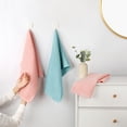 thumbnail image 2 of Unique Bargains Cotton Hand Towel Set Solid Waffle Hand Towels Camel 4-Piece, 2 of 5