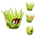 thumbnail image 2 of Cheers US 4Pcs/Set Easter Felt Basket,Easter Gift Basket Easter Basket for Kids,Cute Easter Bucket Bags for Easter Eggs Hunting,Easter Decorations,Candy Gifts, 2 of 7
