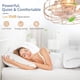 thumbnail image 3 of Ventilador de techo LEDIARY de 20 pulgadas, blanco, montaje empotrado con control remoto, 3 of 7
