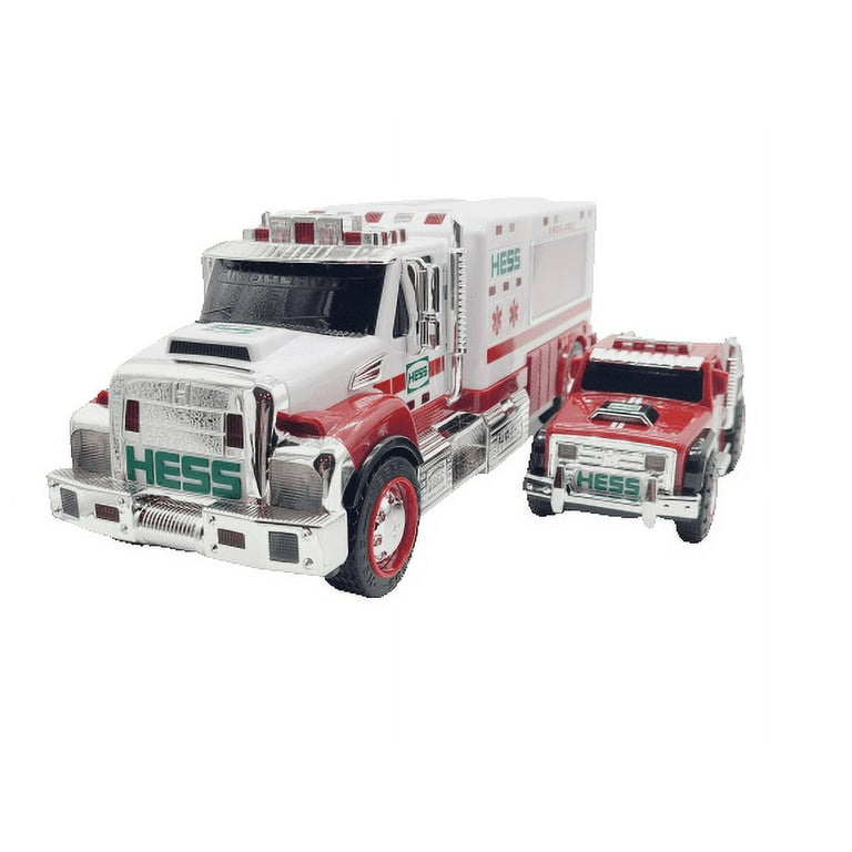 Hess emergency truck sales with rescue vehicle