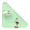 B, variant on Eqslft 1 Pc Corner Paper Clip Triangle Book Page Corner Clips, Triangular Transparent File Corner Clip for Students Reading Page Markers Clips Assorted