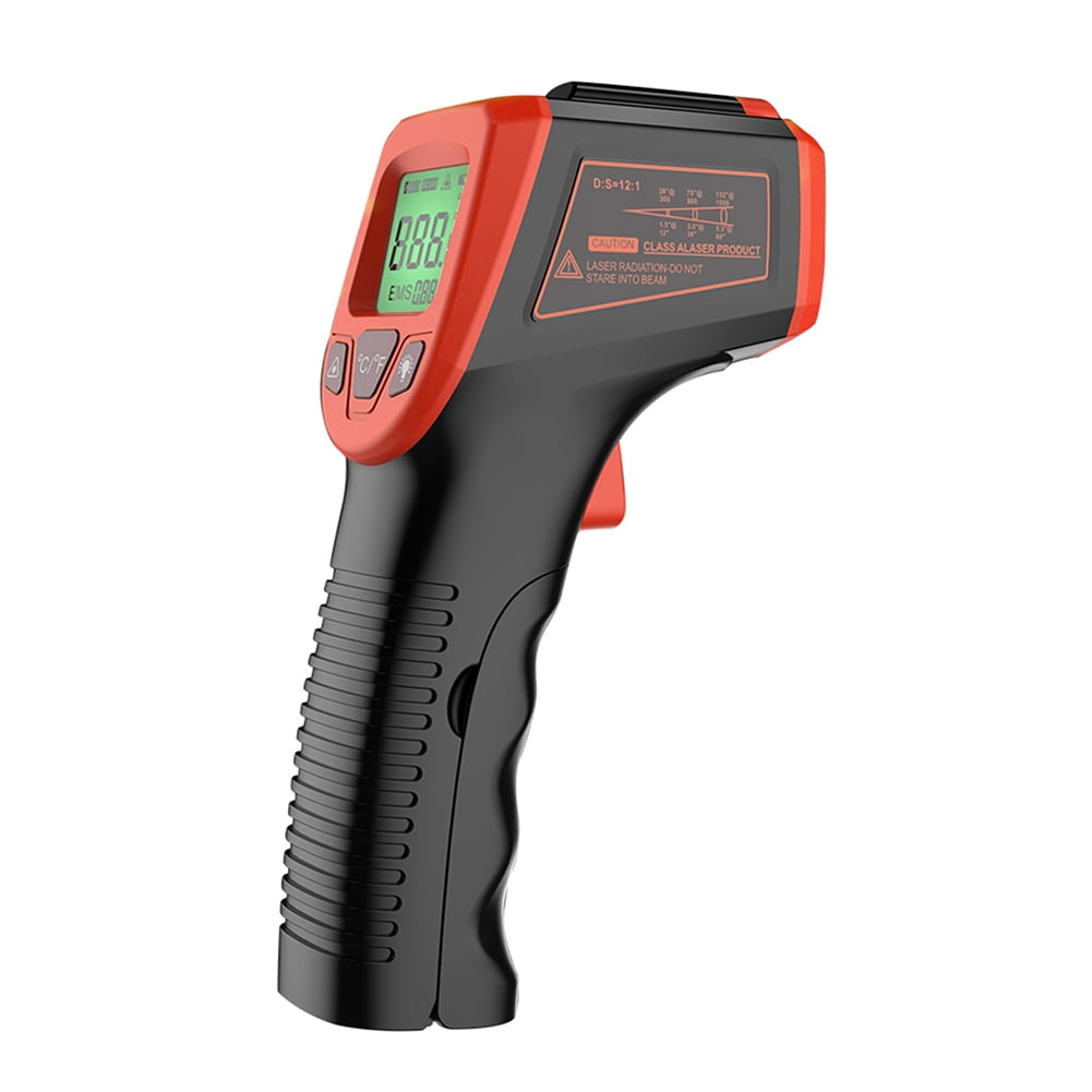 Digital Infrared Thermometer Laser Temperature Meter Non-contact Pyrometer Image 