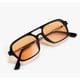 thumbnail image 1 of Lentes De Sol Vintage Cuadrados De Metal Armazón Modelo Naranja, 1 of 4