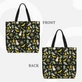 thumbnail image 2 of Pofeuu cartoon Skull spider web Print Tote Bag for Women,Hobo HandBags with Zipper,Large Capacity Casual Shoulder Handbags with Inner Pockets, 2 of 7