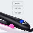 thumbnail image 6 of JUKEY Professional Hair Straightening Curling Iron, 2 in 1 Style Flat irons, 1-Way Rotating Iron Curler No Damage, Hair Straightener Flat Irons For Short & Long Hair, Black, 6 of 10