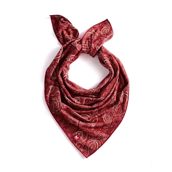 MISSION Cooling Bandana - Red Paisley