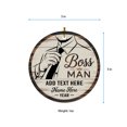 thumbnail image 5 of Santa's Favorite Boss Man Ceramic Christmas Ornament 2025, Boss Man Christmas Ornament Gifts for Male Manager Leader, 5 of 5