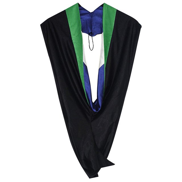 Capucha de graduación Graduation Mall Deluxe, unisex, para solteros