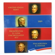 2009 P&D Presidential Dollar $1 Coin Uncirculated Set OGP SKUCPC3828