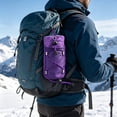 thumbnail image 3 of TTJ Shoulder Strap Water Bottle Carrier Pouch Waterproof Crossbody Bottle Bag Phone Pocket Outdoor Hiking Cycling Travel Running Adjustable Sling Bottle Holder, 3 of 7