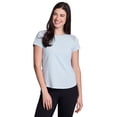 thumbnail image 4 of RBX Active Women's Quick Dry Short Sleeve Workout Top with Mesh Panels, 4 of 5