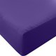 thumbnail image 1 of Sábana bajera ajustable Utopia Bedding, tamaño queen, de microfibra, con forma de berenjena, 1 of 6