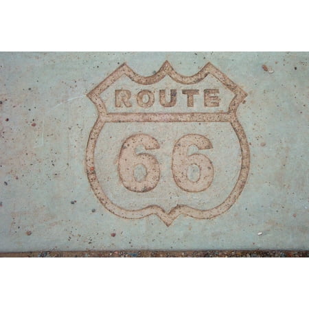 Canvas Print Road Trip America Route 66 USA United States Stretched Canvas 10 x
