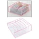 thumbnail image 4 of Organizador de cajones con divisor para armario, caja de almacenamiento para ropa interior, corbata, hogar, viajes, para mujeres y hombres Pink 6 Gripes, 4 of 7