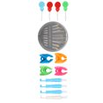 thumbnail image 4 of Herwey Threader Set Automatic Elderly Hand Sewing Needle Tool Household DIY Craft Supplies,Elderly Threader Set,Needle Threader, 4 of 8