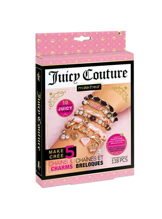 Juicy Couture Heart Charms Bracelet - Garden Party Collection Vintage  Jewelry