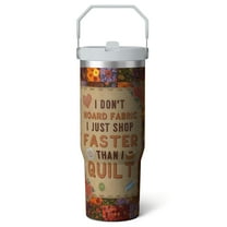 1pc sunflower 30oz Tumbler with Straw & Handle - Insulated Stainless Steel Cup | Holiday Gift for Man Women (Christmas, Valentine's, Birthday)