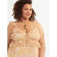 thumbnail image 5 of Jessica Simpson Women's Plus Sleeveless Salma Dress, Sizes 0X-4X, 5 of 7
