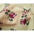 thumbnail image 4 of oneOone Silk Tabby Light Yellow Fabric Leaves & Floral Block Sewing Craft Projects Fabric Prints By Yard 42 Inches Wide, 4 of 4