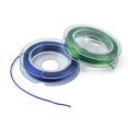 thumbnail image 2 of Flat Elastic Crystal String Elastic Beading Thread for Stretch Bracelet Making Mixed Color 0.5mm about 10 yards(9.14m)/roll 8 rolls/group, 2 of 4