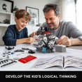 thumbnail image 2 of CHUANK V8 Engine Model Building Block Set Creative Construction Learning Gift for Adults Teens 14+, 2 of 8