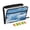 Antarctica Pattern, variant on 13-Pocket Expanding File Folder—Nylon Accordion File Organizer with Handwritten Labels, Red