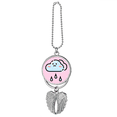 thumbnail image 1 of Animation Rain Overcast Silver Wing Car Pendant Decoration, 1 of 4
