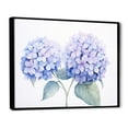 thumbnail image 2 of Designart "Farmhouse Still Life With Blue Hydrangea II" Hydrangea Floater Framed Wall Decor, 2 of 5