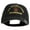 Black, variant on U.S. Marine Corps 2nd Marine Division Embroidered Washed Solid Pigment Dyed Cotton Twill Brass Buckle Cap - Navy OSFM