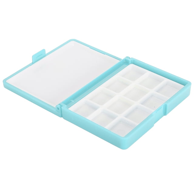 Boîte à Aquarelle Vide, Boîte à Pigments en Plastique Portable Compacte Polyvalente pour Acryliques Rouges à Lèvres