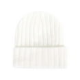 thumbnail image 4 of CUZIBR Scarf Hat Set Women'S Letter Print Fashion Knit Hat Stylish Casual Solid Color Skull Caps Soft Trend Beanies Stylish Ski Hats,White,One Size, 4 of 4