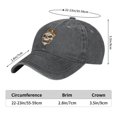 thumbnail image 3 of Motorcycle Skull Baseball Caps for Men Women Adjustable Casual Trucker Hats for Fishing Outdoor Activities Fashion Hats, 3 of 6