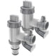 thumbnail image 1 of Pool Hose Adapter, Swimming Pool Replacement Parts Pool Hose Bracket and Plunger Valve for Above Gr, 1 of 5